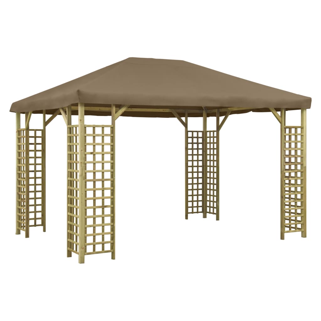 Pavilion, gri taupe, 4 x 3 m (310033+46623)