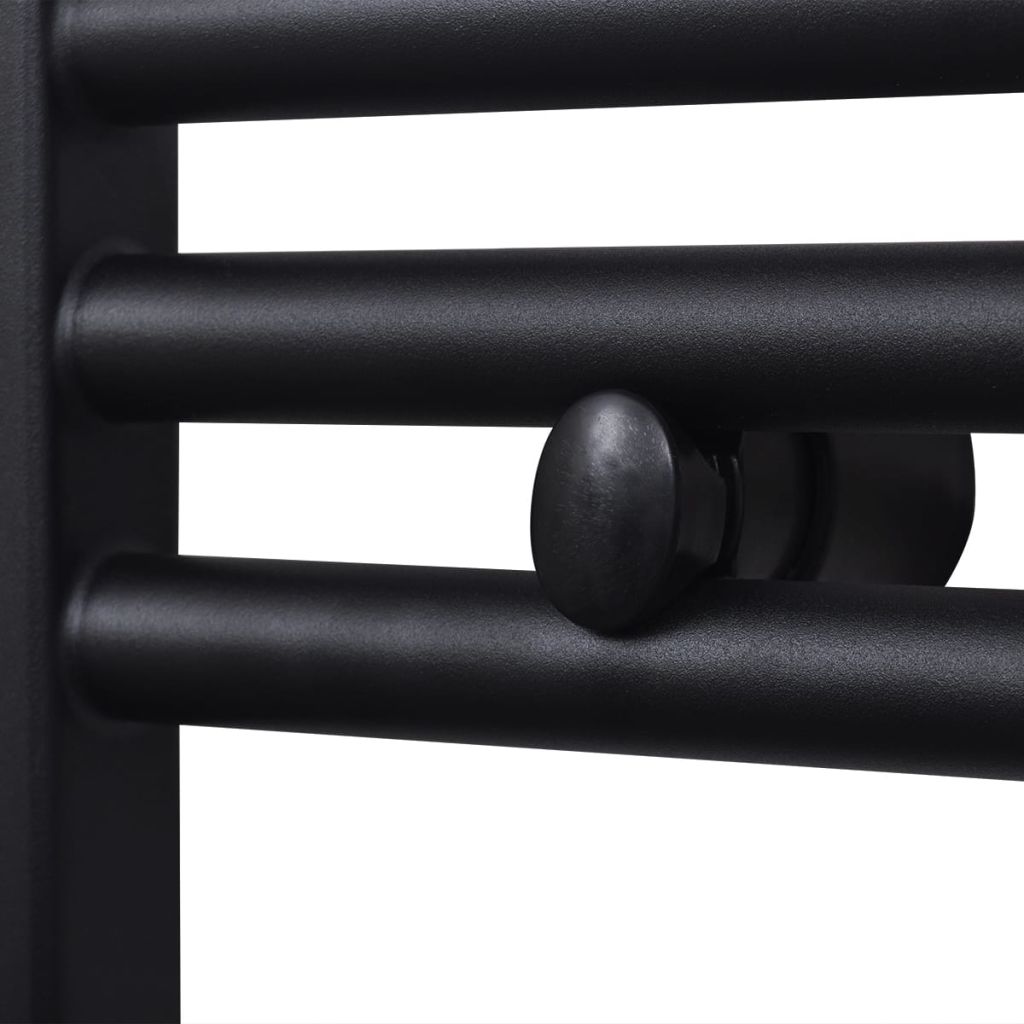 Radiator port-prosop incălzire baie, curbat, 480 x 480 mm, negru, [4],https:mobideco.ro
