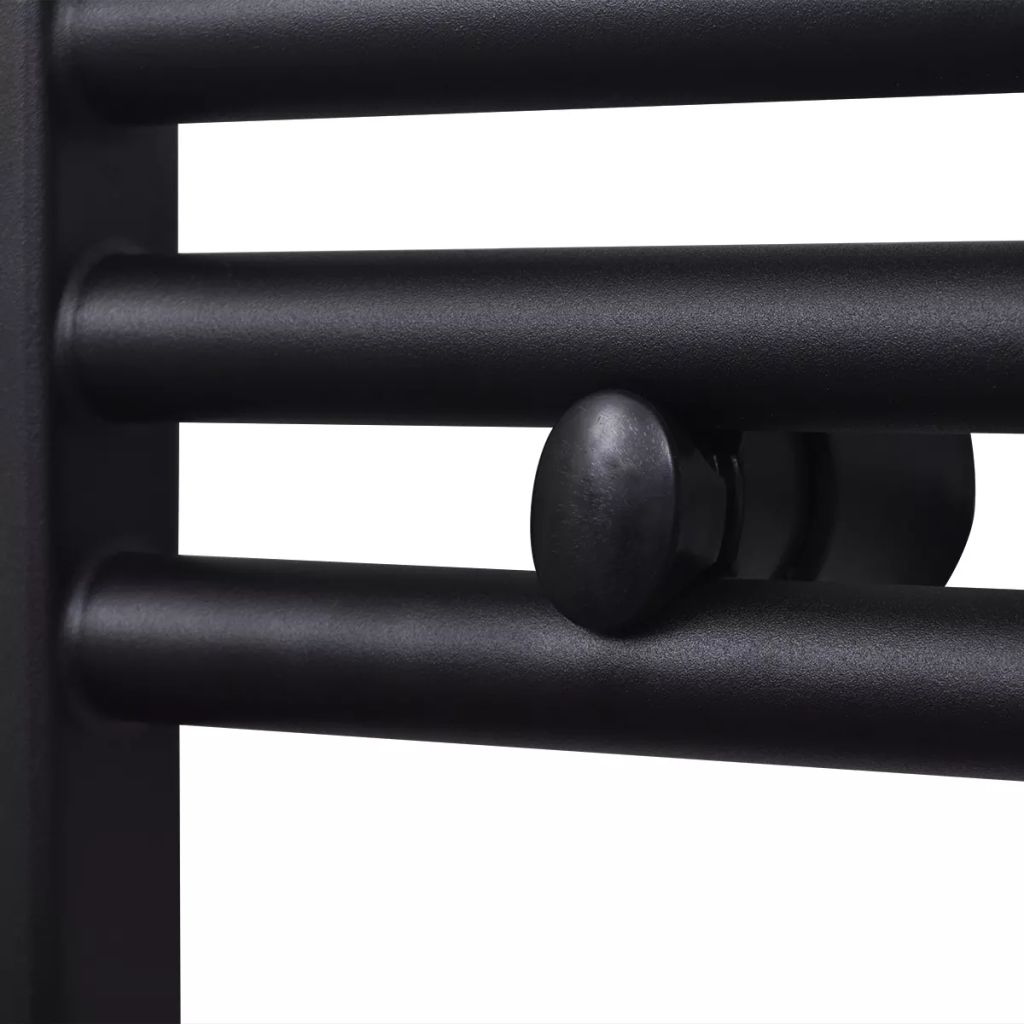 Radiator port-prosop incălzire baie, curbat, 500 x 764 mm, negru, [4],https:mobideco.ro