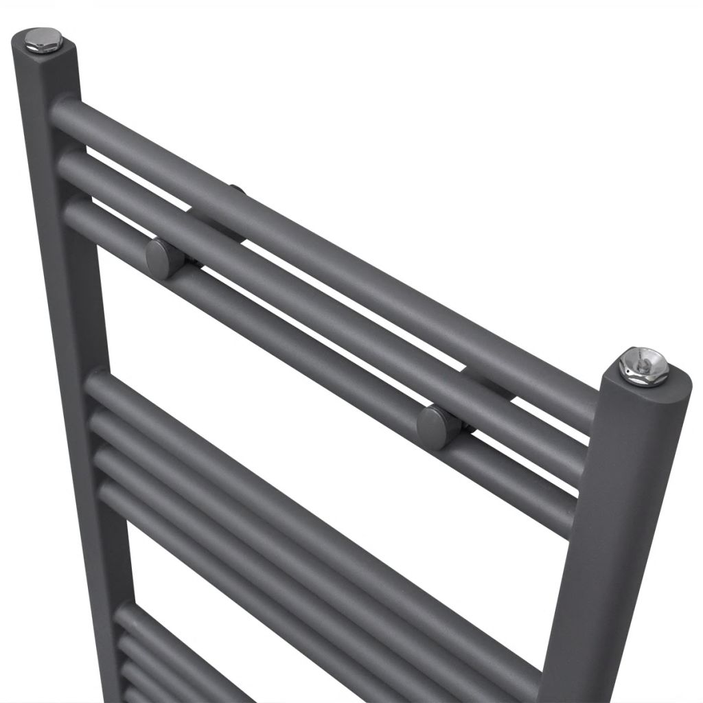 Radiator port-prosop incălzire centrală baie, drept, 480 x 480 mm, gri, [3],https:mobideco.ro
