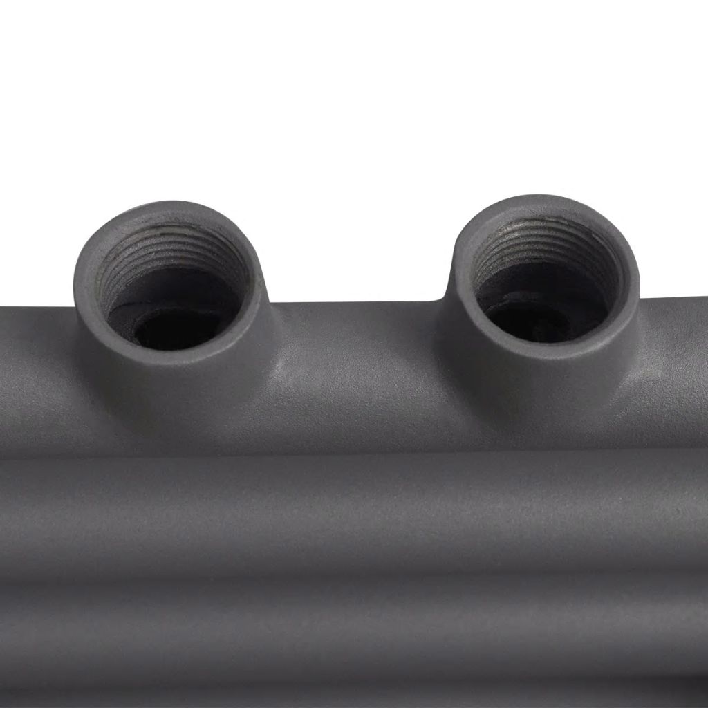 Radiator port-prosop incălzire centrală baie, drept, 500 x 764 mm, gri, [7],https:mobideco.ro