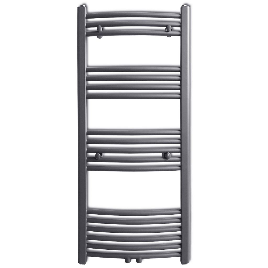 Radiator port-prosop incălzire centrală, curbat, 500 x 1160 mm, gri, [2],https:mobideco.ro
