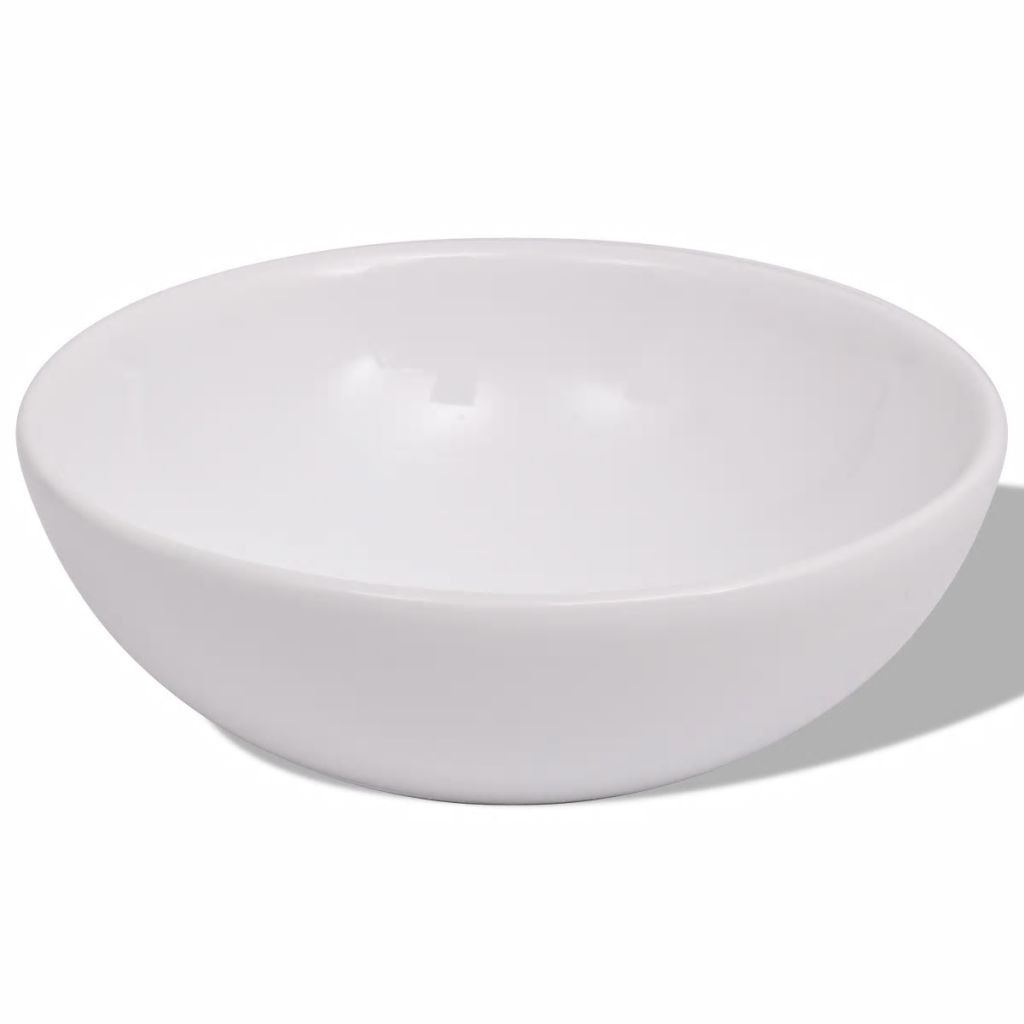 Set mobilier baie format din 3 piese cu chiuvetă inclusă, Bej, [4],https:mobideco.ro