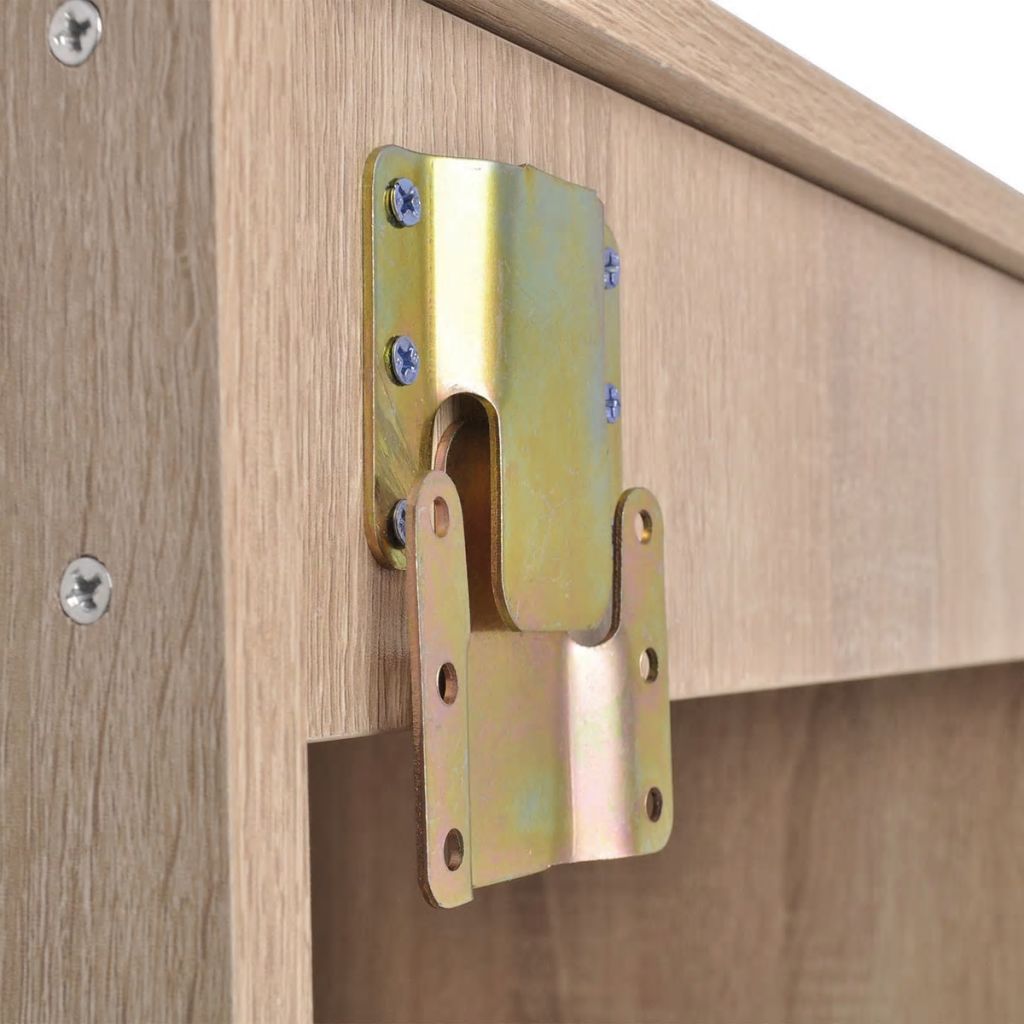 Set mobilier baie format din 3 piese cu chiuvetă inclusă, Bej, [5],https:mobideco.ro