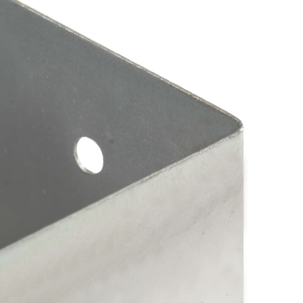 Suporți stâlp, 4 buc., metal galvanizat, 91 mm, [7],https:mobideco.ro