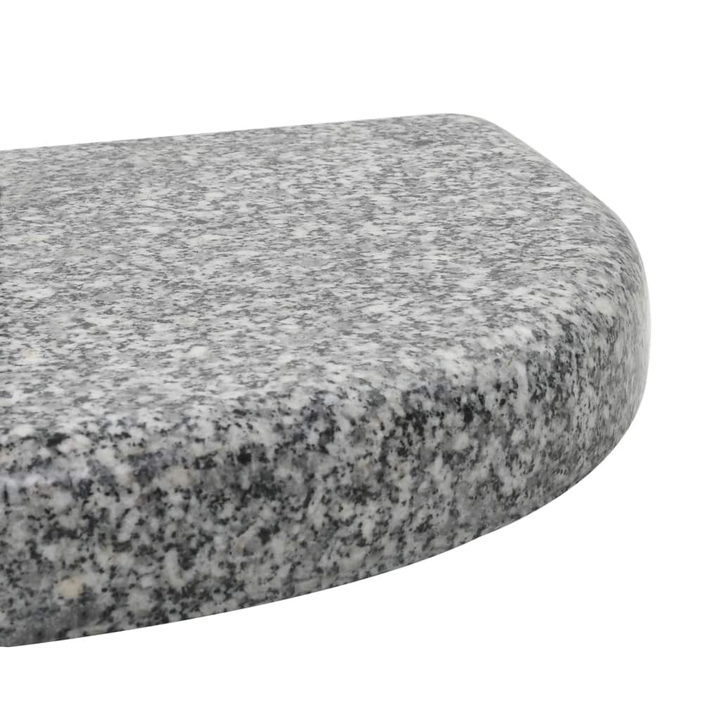 Suport umbrelă de soare, gri, granit, 10 kg, curbat, [5],https:mobideco.ro