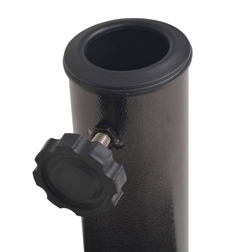 Suport umbrelă de soare, rășină, semicerc, bronz, 9 kg, [7],https:mobideco.ro