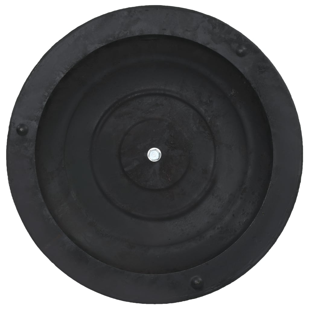 Suport umbrelă de soare rotund, negru, 10 kg, polirășină, [5],https:mobideco.ro