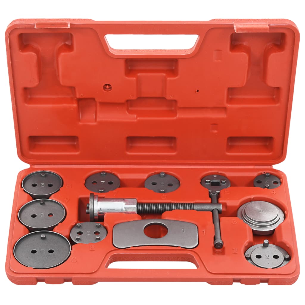 Trusă de scule pentru calibrare disc de frână, 13 piese