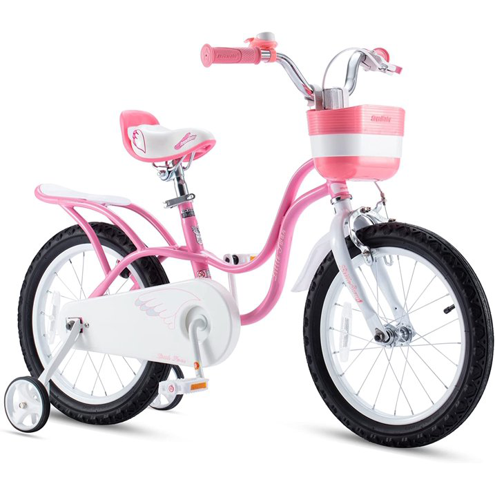 BICICLETE PENTRU COPII - Bicicleta Copii 2-4 ani Royal Baby Little Swan 12", Roz, carpatsport.ro