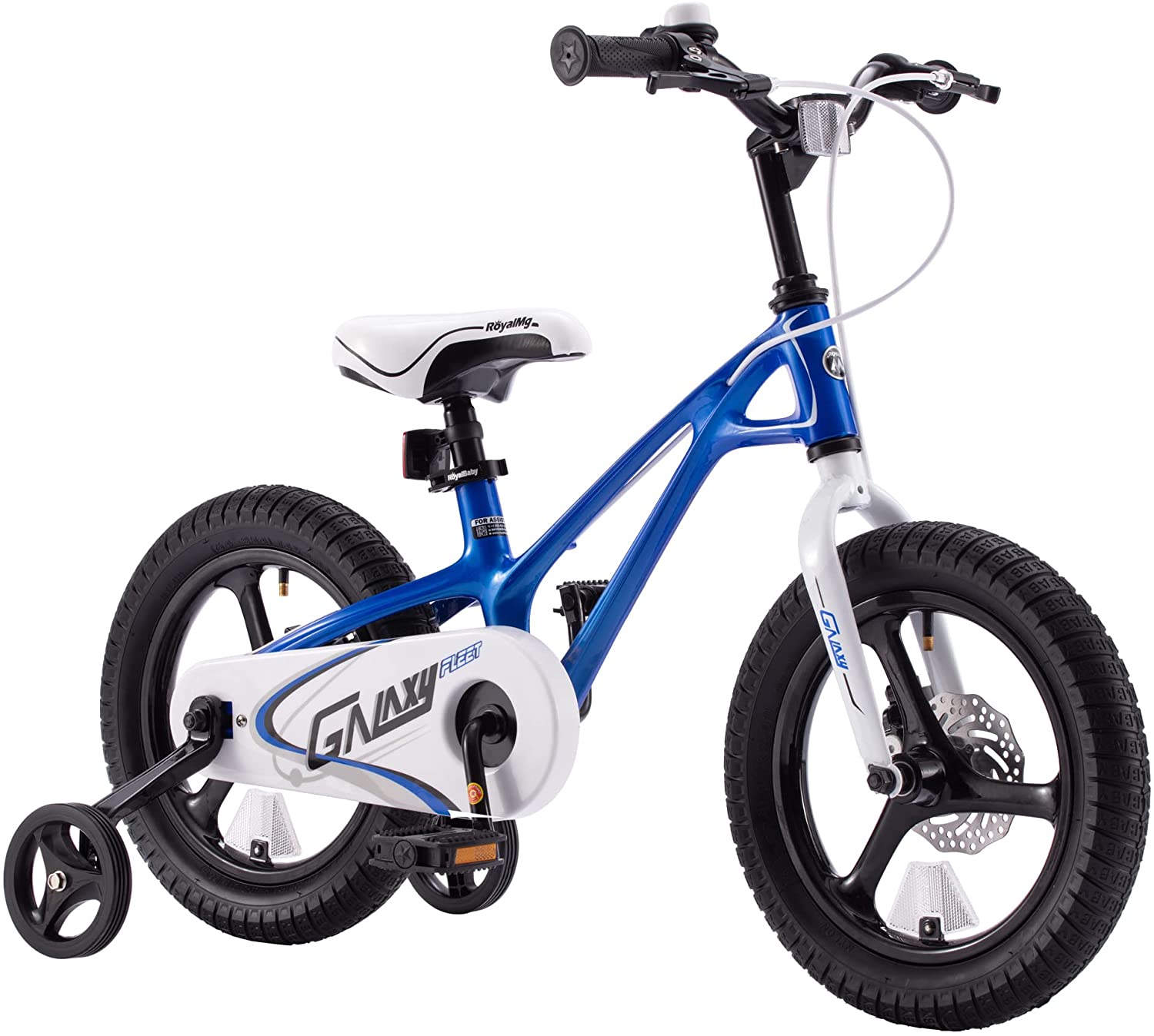 BICICLETE PENTRU COPII - Bicicleta Copii 4-6 ani Galaxy G1601C 16", Albastru/Alb, https:carpatsport.ro