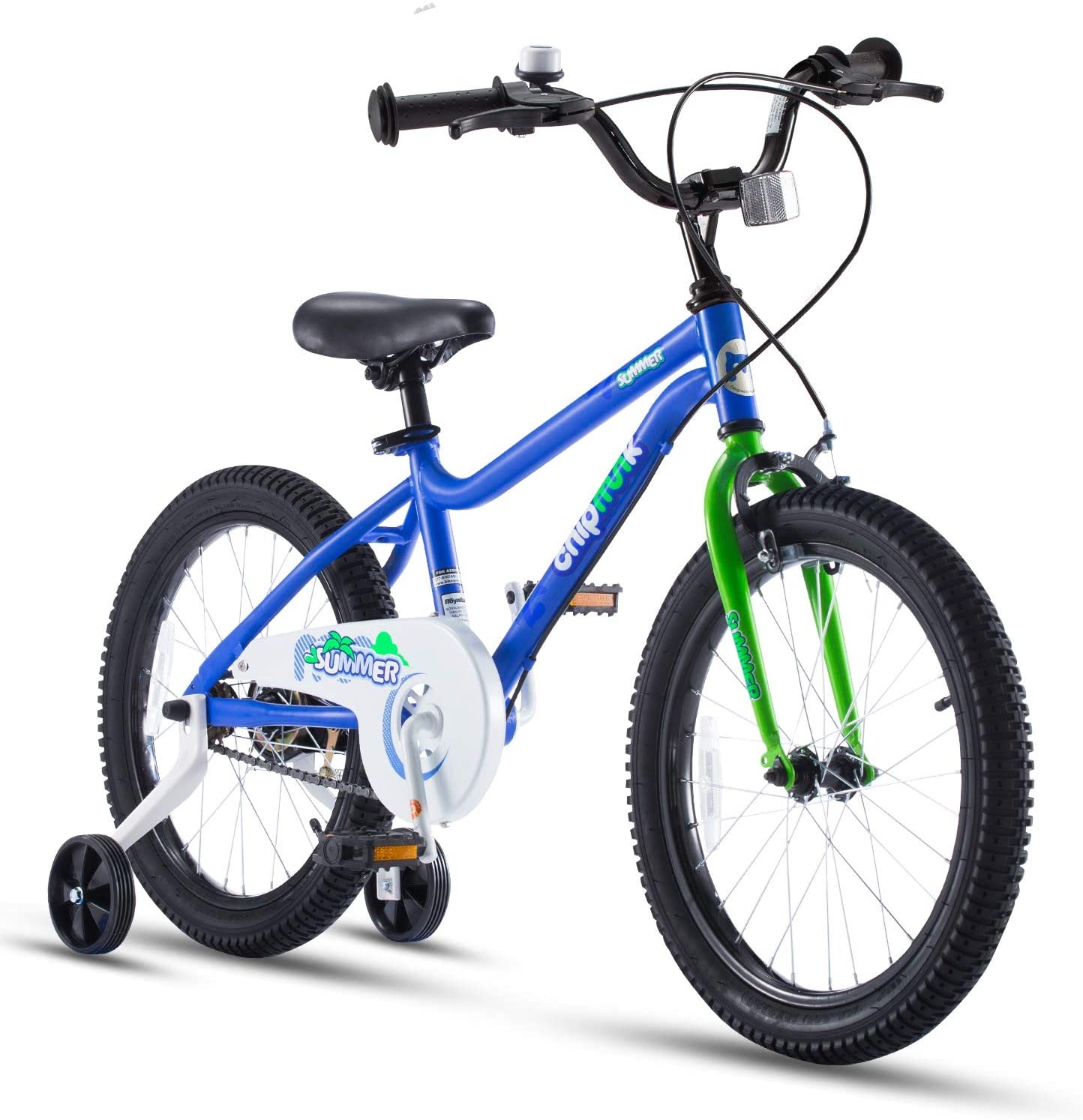 BICICLETE PENTRU COPII - Bicicleta Copii 4-6 ani ChipMunk CMA1601C 16", Albastru/Alb, https:carpatsport.ro