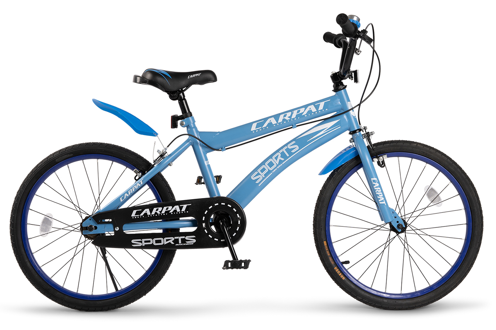 BICICLETE PENTRU COPII - Bicicleta Copii 7-10 ani Carpat C2001RA 20", Albastru/Alb ( Janta albastra ), https:carpatsport.ro