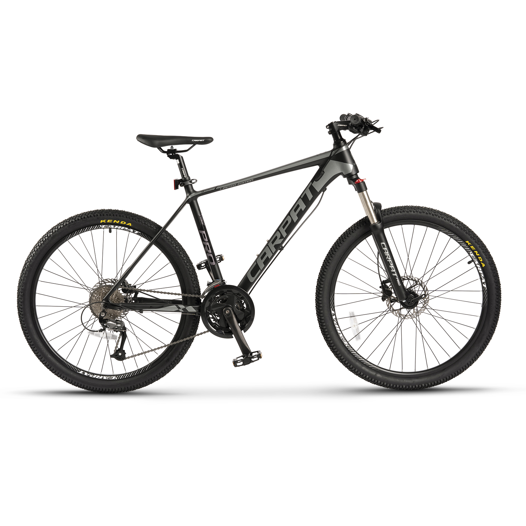 PROMO BICICLETE - Bicicleta MTB-HT Carpat PRO C26227H LIMITED EDITION 26", Negru/Gri, carpatsport.ro