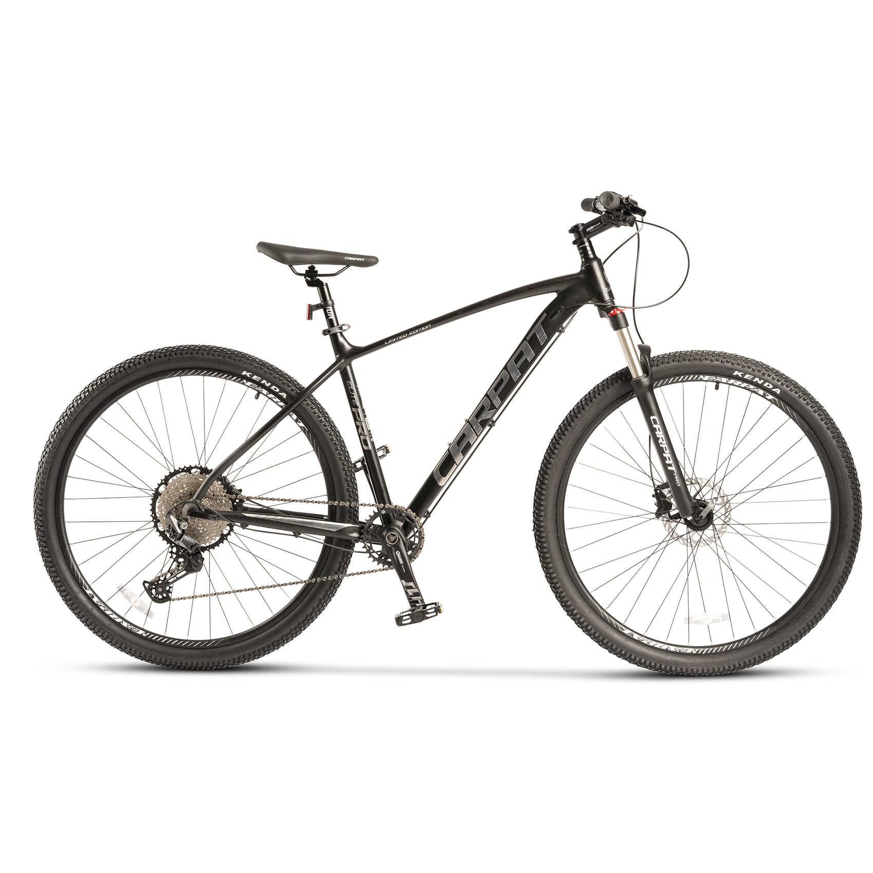 BICICLETE HIDRAULICE - Bicicleta MTB-HT Carpat PRO C29212H LIMITED EDITION 29", Negru/Gri, carpatsport.ro