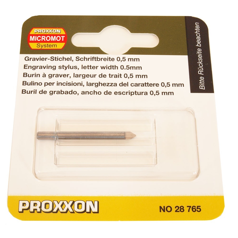 Freză pentru gravare 0.5 mm Ø ax 3.2 mm Proxxon Micromot 28765