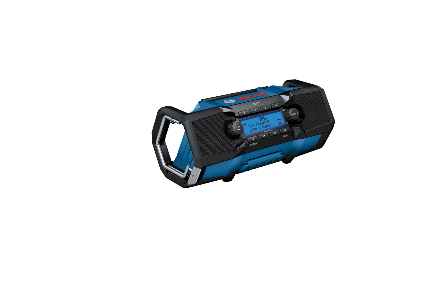 Radio de șantier FM, DAB+, AUX, Bluetooth Bosch GPB 18V-2 SC 06014A3100