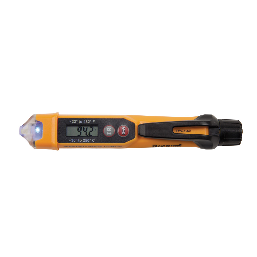 Tester de tensiune non-contact cu termometru IR, Klein Tools NCVT-4IR