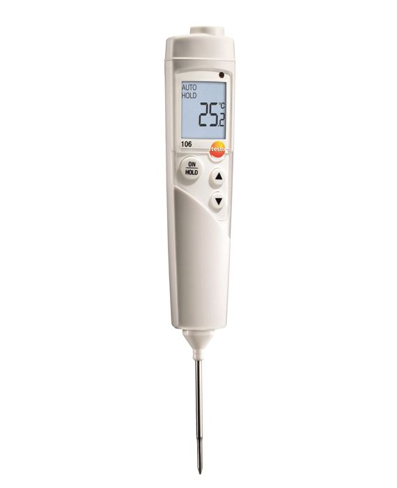Termometru de penetrare (HACCP) -50 la +275 °C sondă NTC testo 106