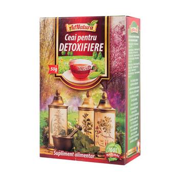Slabire si detoxifiere - Ceai pentru detoxifiere 50g, Adnatura 
, nordpharm.ro