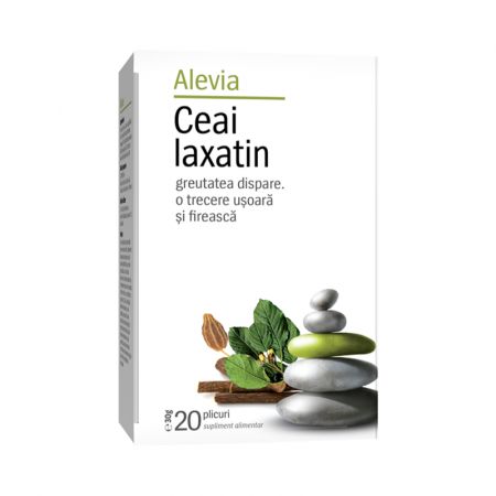 Ceaiuri - Ceai laxatin, 20 plicuri, Alevia, nordpharm.ro