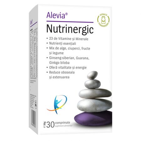 Vitamine si suplimente - Nutrinergic, 30 capsule, Alevia
, nordpharm.ro