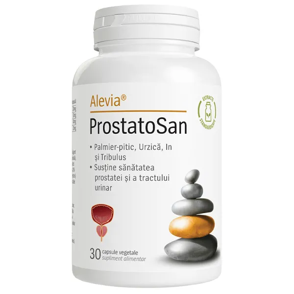 Afectiuni ale prostatei  - ProstatoSan, 30 capsule vegetale, Alevia
, nordpharm.ro
