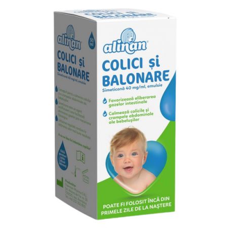 Colici copii - Emulsie colici si balonare Alinan, 50 ml, Fiterman Pharma
, nordpharm.ro