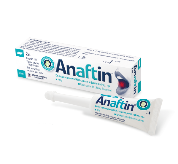 Igiena orala - Anaftin gel, 8 ml, Sinclair Pharma, nordpharm.ro