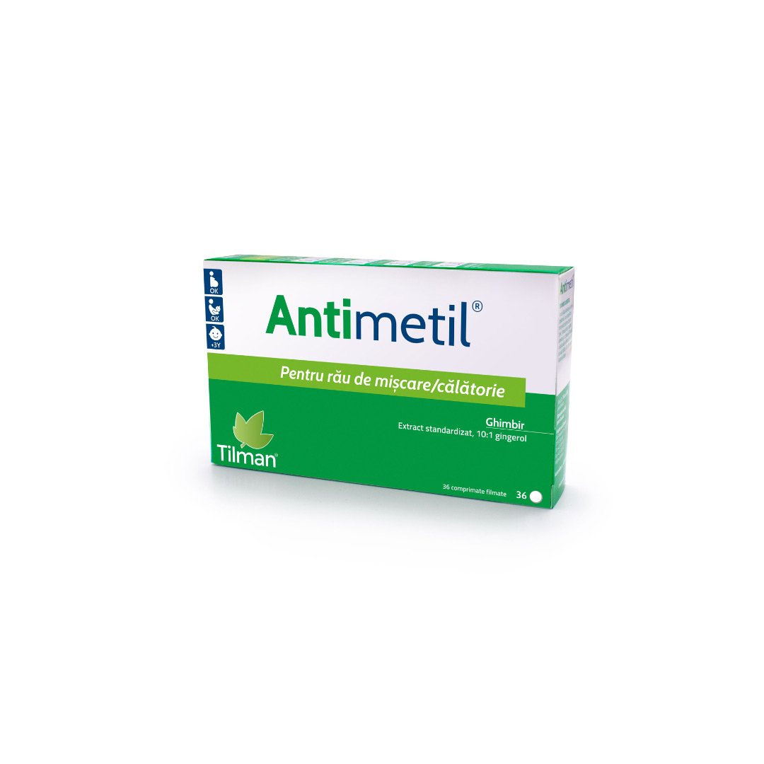Rau de miscare - Antimetil, 36 comprimate, Tilman, nordpharm.ro
