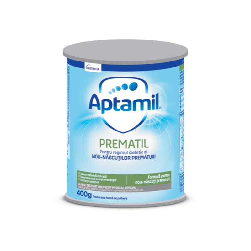 Alimentatie copii - Aptamil prematil lapte praf 400 g ,Nutricia, nordpharm.ro