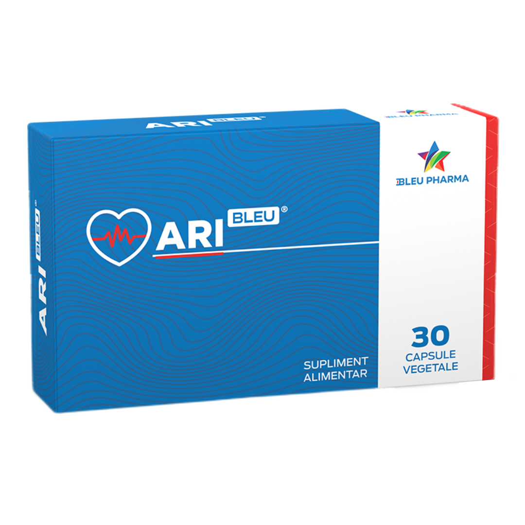 Afectiuni cardiace  - AriBleu, 30 capsule, Bleu Pharma, nordpharm.ro