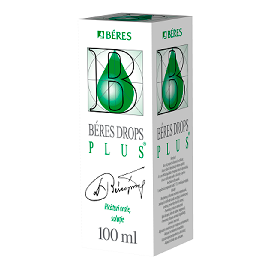 Imunitate - Beres Drops Plus picaturi orale solutie, 100 ml, Beres Pharmaceuticals Co, nordpharm.ro