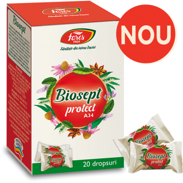 Imunitate - Biosept protect, A34, 20 dropsuri, nordpharm.ro