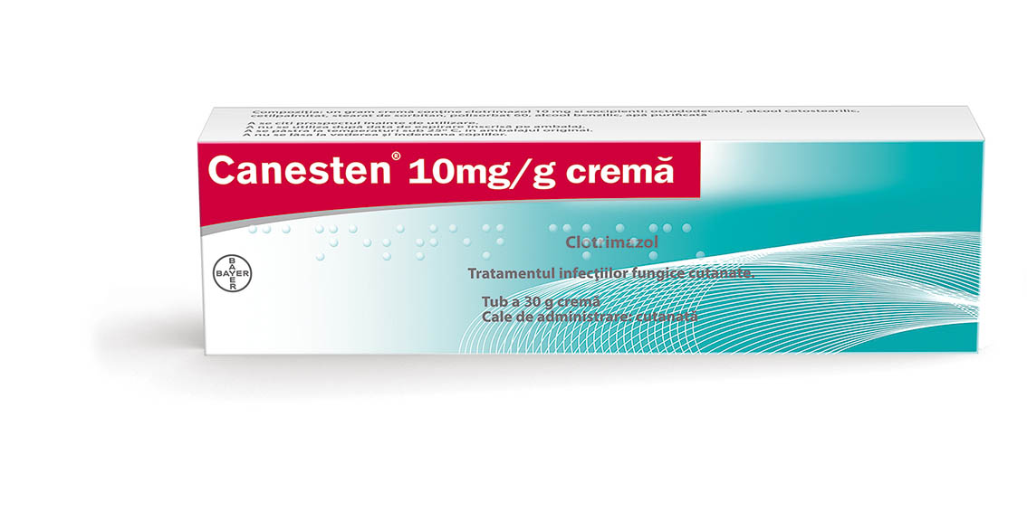 Afectiuni ginecologice - Canesten crema, 10mg/g, 30 g, Bayer, nordpharm.ro