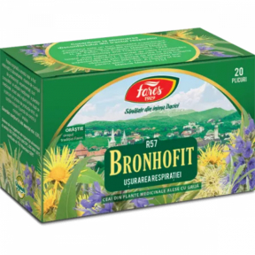 Dieta si Nutritie - Ceai Bronhofit, R57, 20 plicuri, Fares , nordpharm.ro
