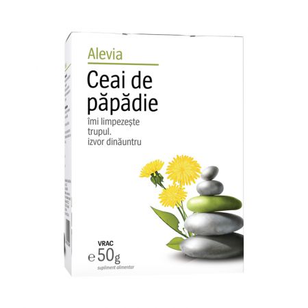 Remedii naturiste - Ceai de papadie, 50 g, Alevia , nordpharm.ro