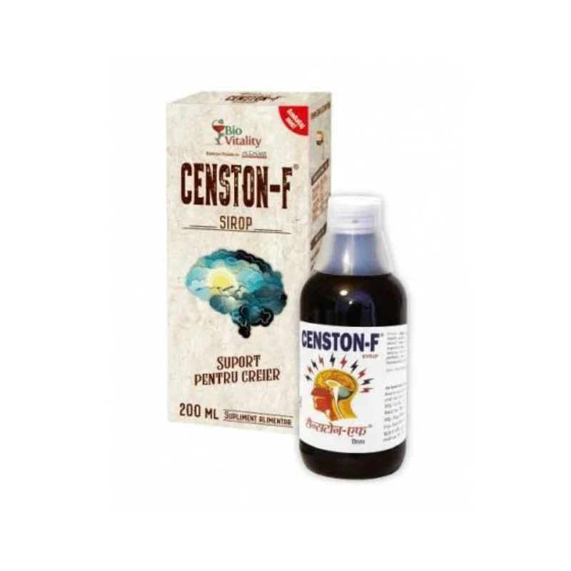 Afectiuni ale sistemului nervos - Censton-F Sirop, 200 ml, Bio Vitality , nordpharm.ro