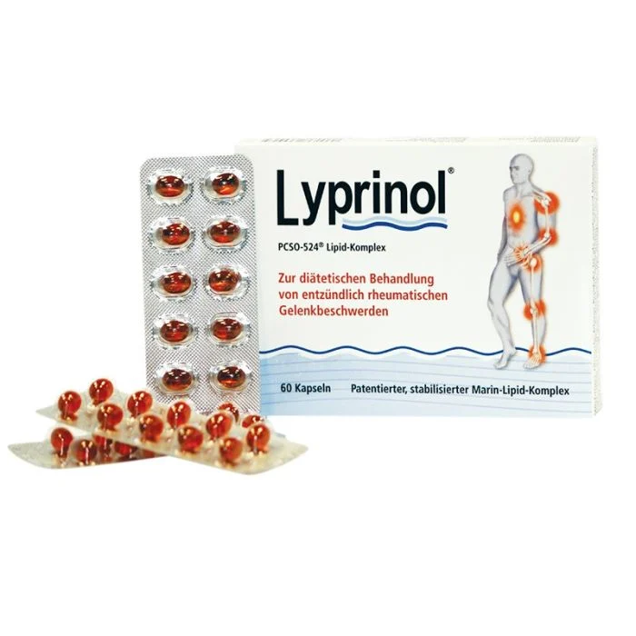 Articulatii oase muschi - Complex lipidic marin Lyprinol, 60 capsule, Pharmalink
, nordpharm.ro