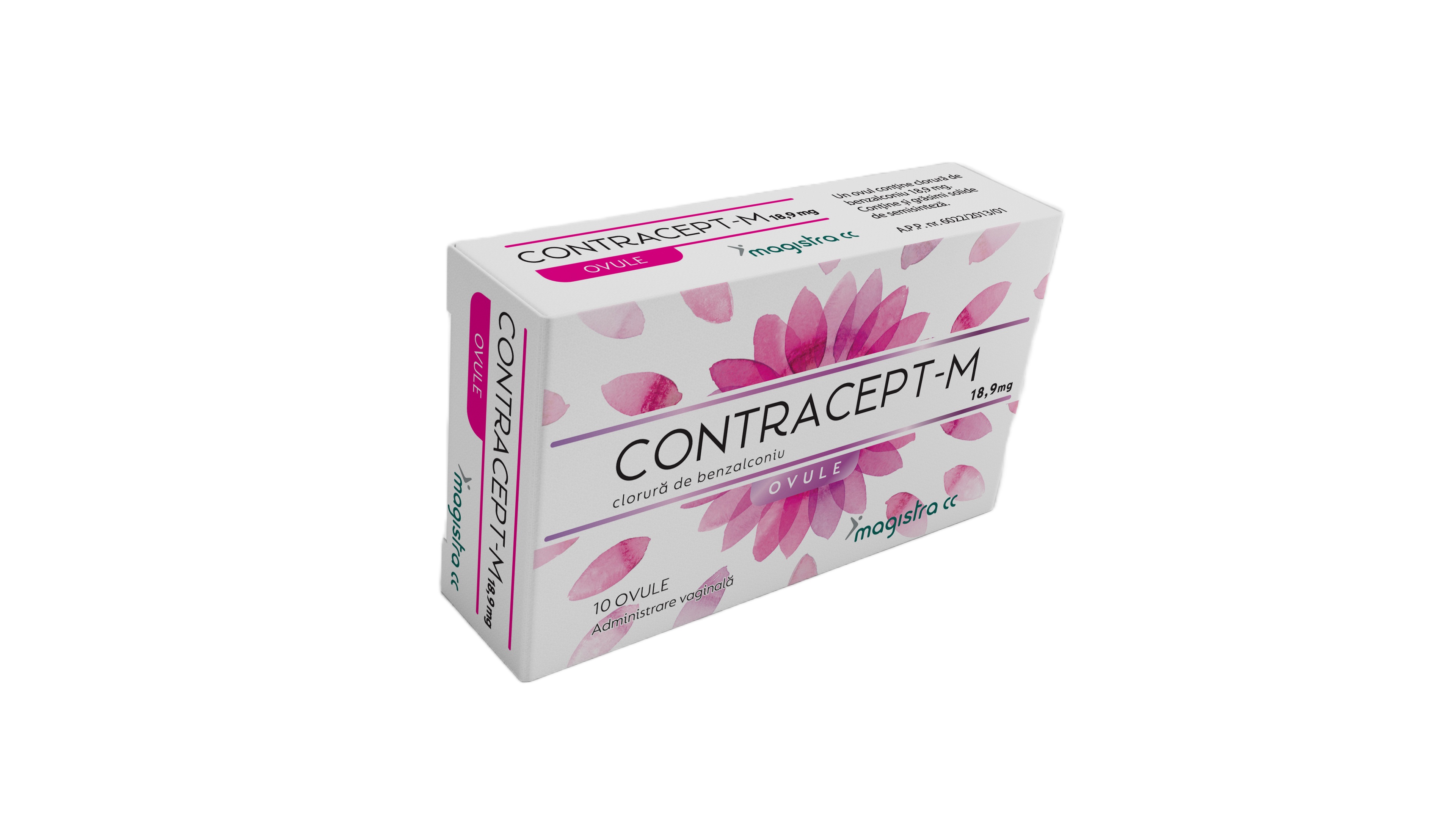 Afectiuni ginecologice - Contracept-M, 10 ovule, Magistra, nordpharm.ro