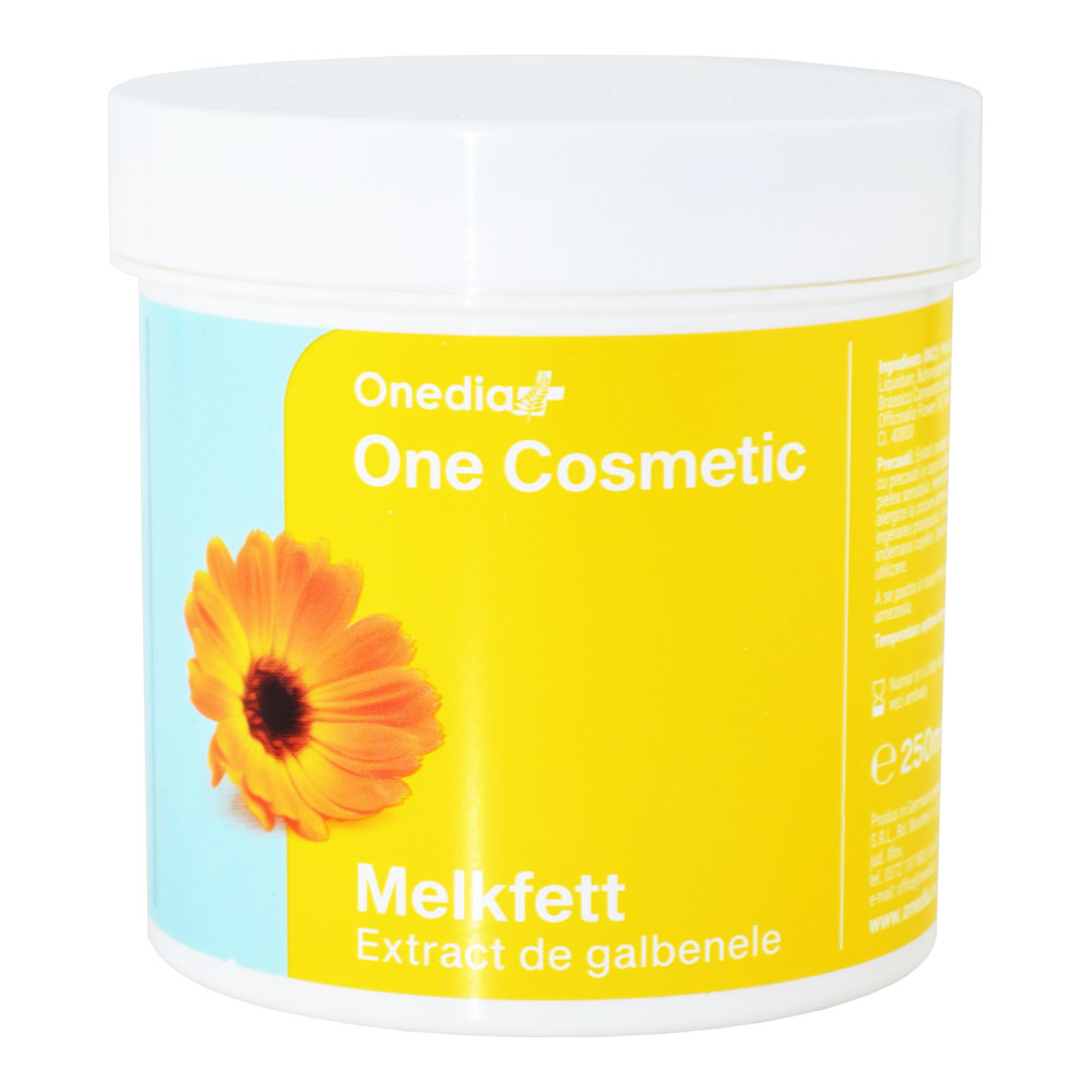 Ingrijire personala - Crema cu galbenele Melkfett One Cosmetic, 250ml, Onedia , nordpharm.ro
