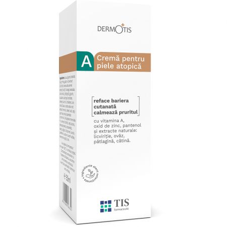 Ingrijire personala - Crema pentru piele atopica DermoTis, 40 ml, Tis Farmaceutic , nordpharm.ro