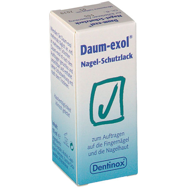 Ingrijire unghii - Daum-exol lac de protectie pentru unghii, 10 ml, Dentinox , nordpharm.ro