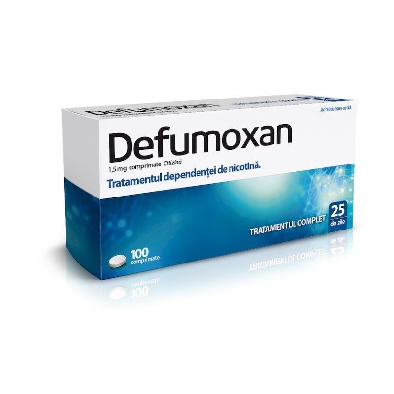 Antifumat - DEFUMOXAN 1.5MG CTX100 CPR, nordpharm.ro