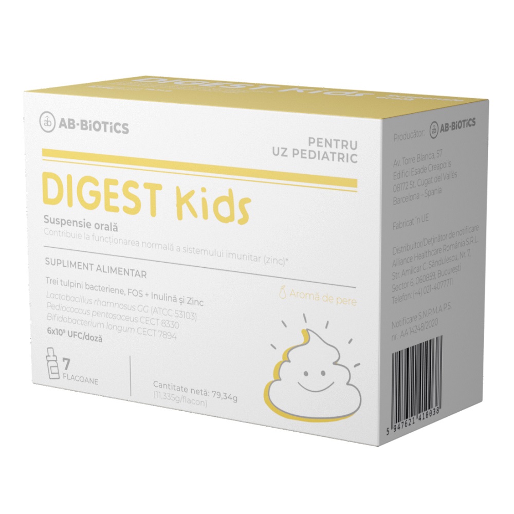Probiotice copii - DIGEST KIDS SUSP ORALA CTX7 FL
, nordpharm.ro