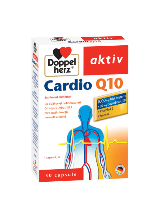Sistemul cardiovascular - DOPPELHERZ CARDIO Q10 CTX30 CPS, nordpharm.ro
