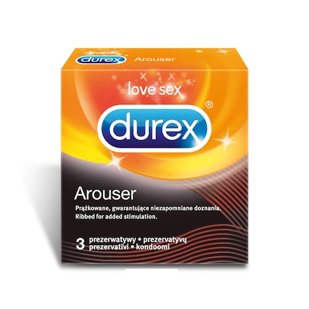 Prezervative - DUREX AROUSER CTX3 BUC, nordpharm.ro
