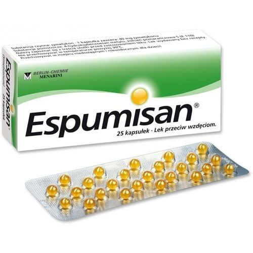 Afectiuni digestive - Espumisan, 40 mg, 50 capsule, Berlin-Chemie Ag, nordpharm.ro