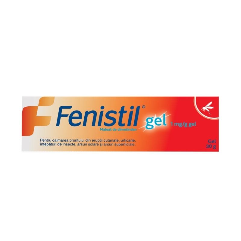 Antialergice - Fenistil gel, 1 mg/g, 30 g, Gsk, nordpharm.ro