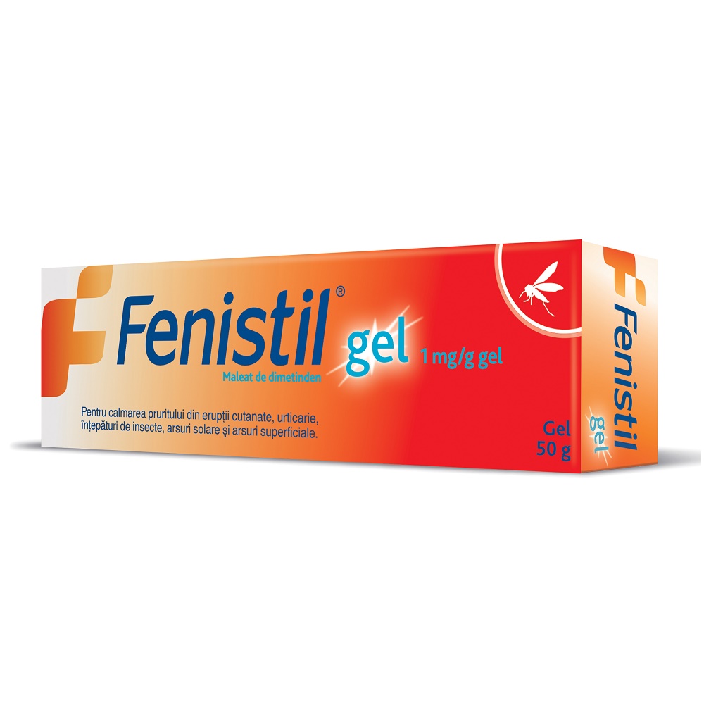 Antialergice - FENISTIL GEL 1MG/G 50G, nordpharm.ro
